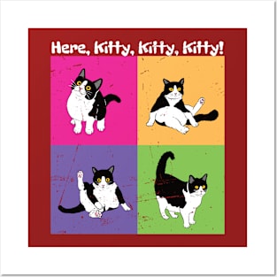 Here, Kitty, Kitty, Kitty! Posters and Art